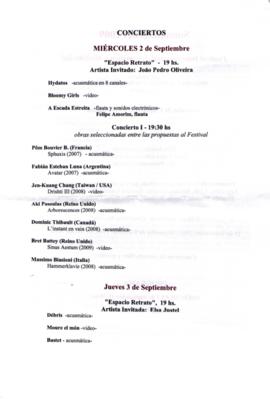 SONOIMAGENES-2009-Programa-Conciertos