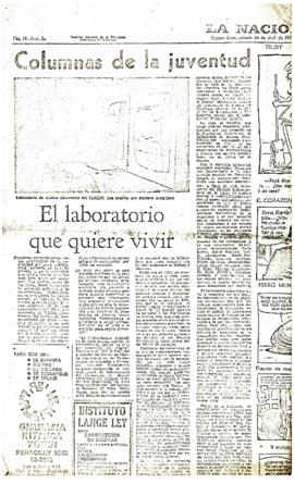 El laboratorio que quiere vivir