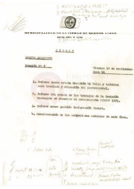 C.I.C.M.A.T. Comité Ejecutivo. Reunión Nº 5