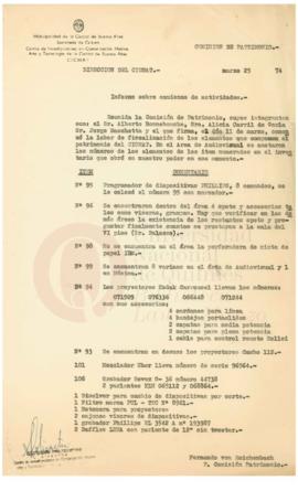 Informe Comisión de Patrimonio