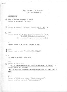 CAPERUCITA ROJA-narrador