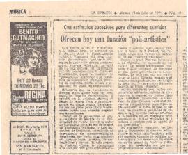 Funsión "poli-artística"