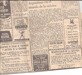 Argentina en el mundo de la música