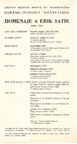 programa - BRINDIS III y IV - Montevideo