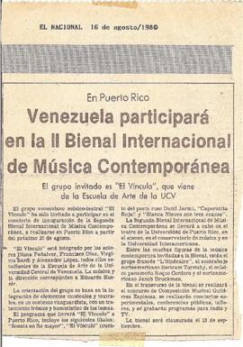 EL VÍNCULO - anuncio de prensa