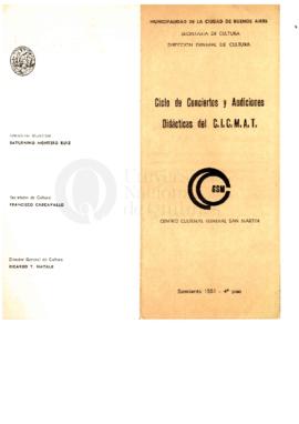 Programas CICMAT