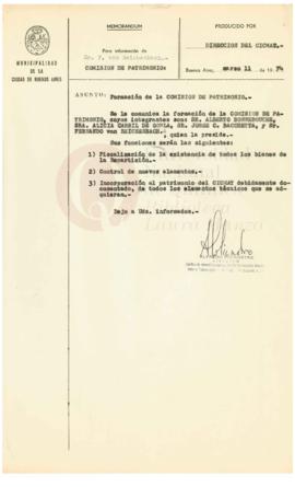 Comisión de patrimonio