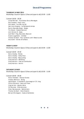 Acousmatic Transcendence