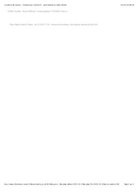 Cesare-carte blanche à Hubert Micheñ